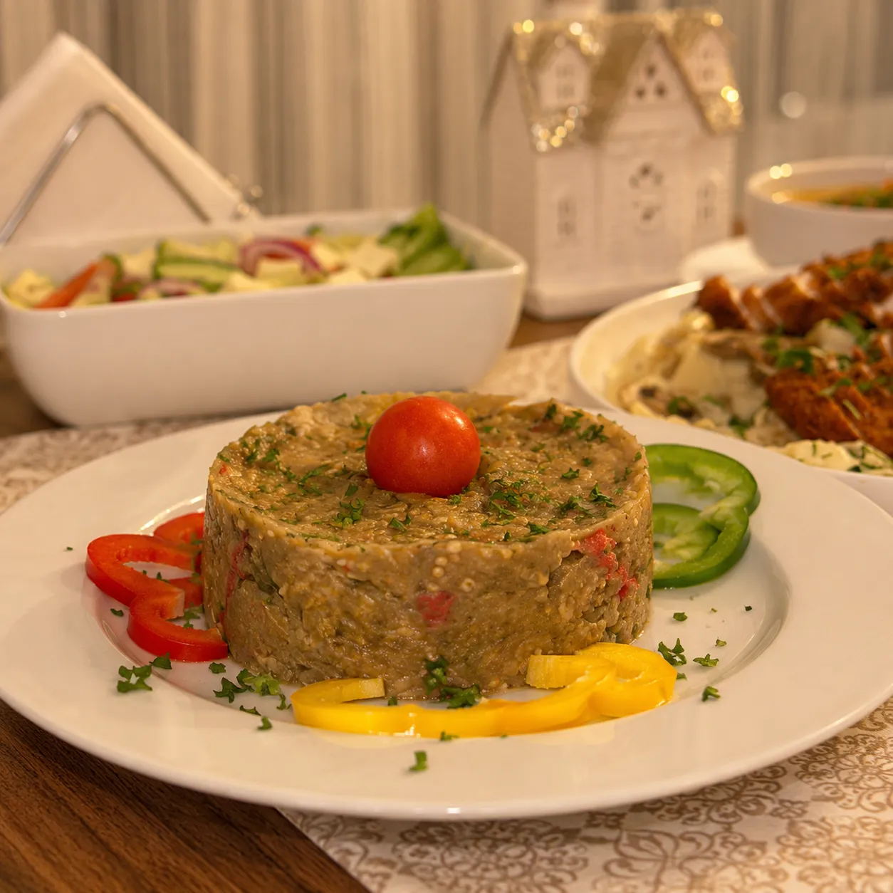 Baba Ghanoush aux légume