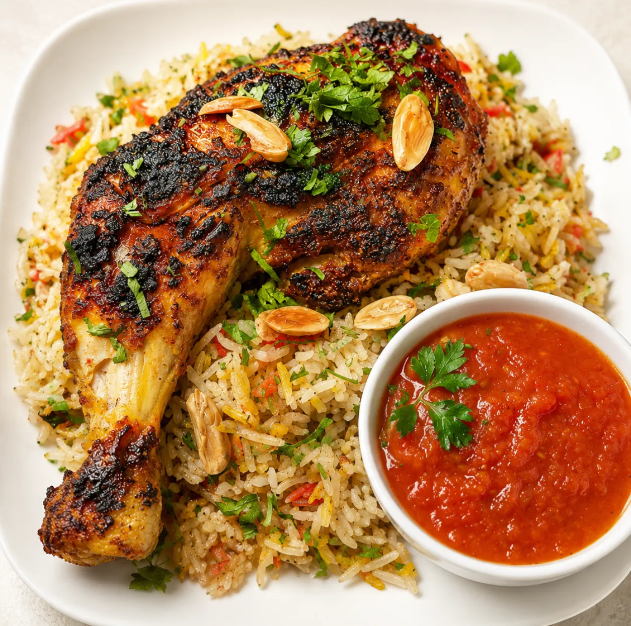 Sakbé Mahndi poulet